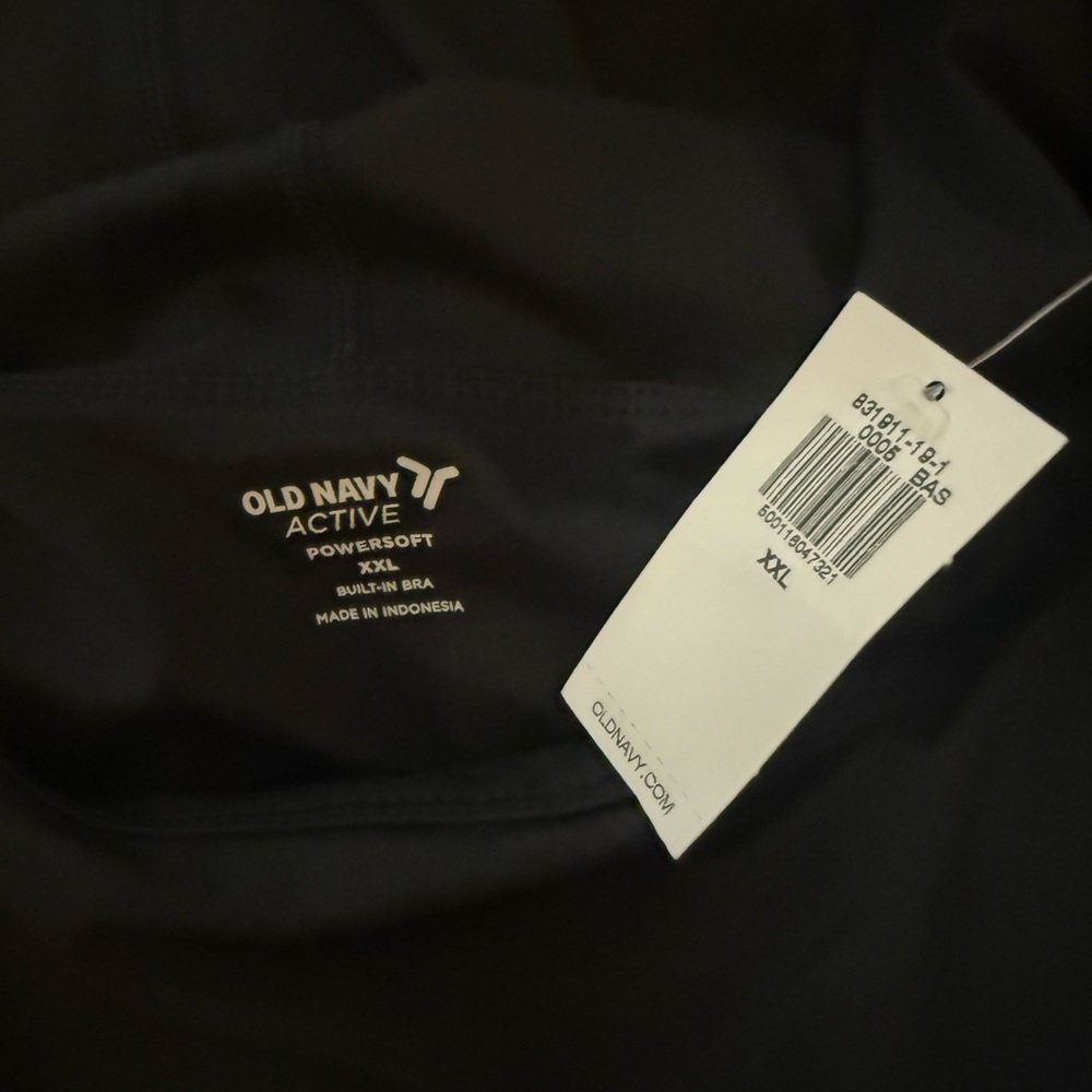 🌹 Old Navy Active Black Powersoft Dress - Picture 4 of 5